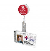 Keep Calm I Have Drugs Button Badge Reel 